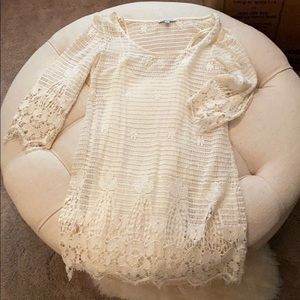 Lace dress with slip included